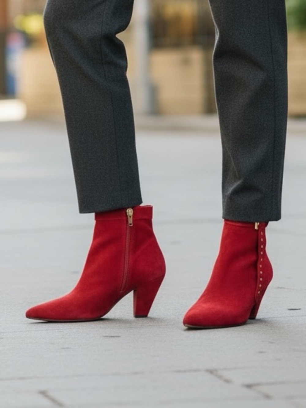 NWT IRO Linac Boots In Red size 36 -6